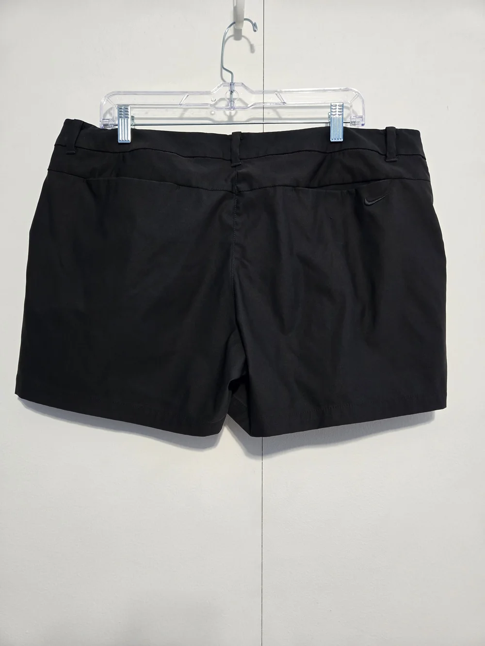 Nike Dri-FIT Golf Shorts Black Women's Size 16 Performance Stretch